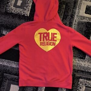 True Religion Kids Red Hoodie